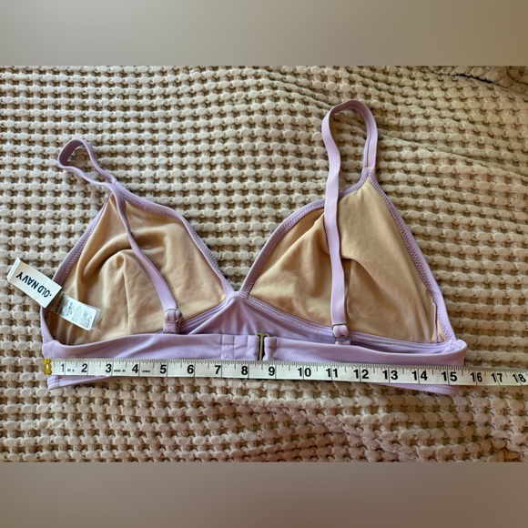 Old Navy Purple Longline Bikini Top XL - Picture 5 of 5
